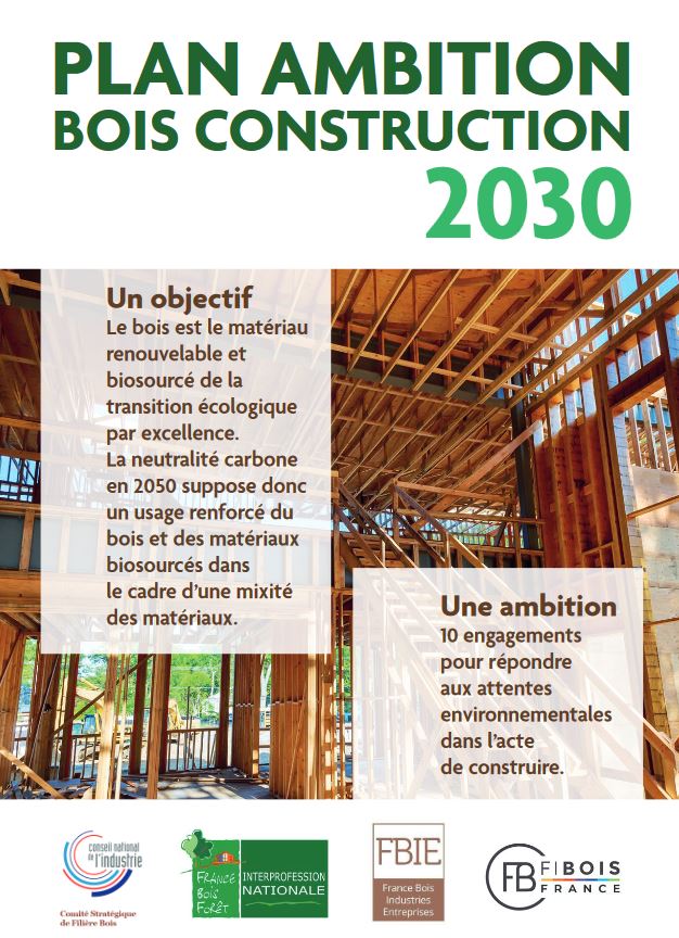 La filière bois présente son Plan ambition bois construction 2030