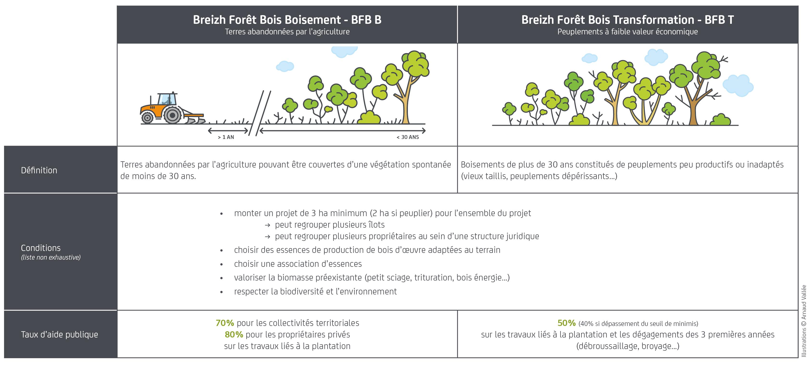 Du nouveau pour le dispositif Breizh Forêt Bois !